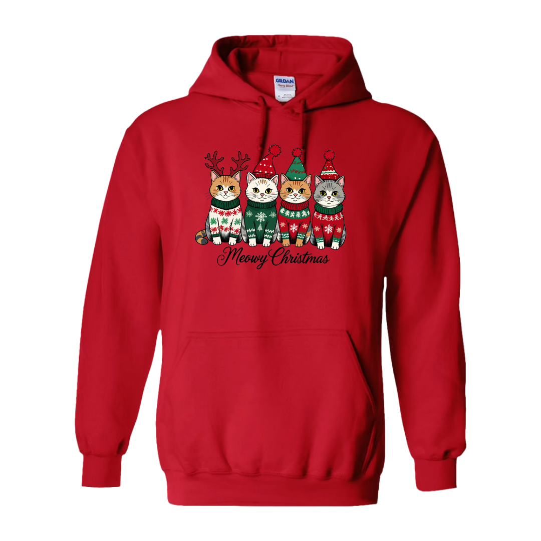 Meowy Christmas Sweatshirt