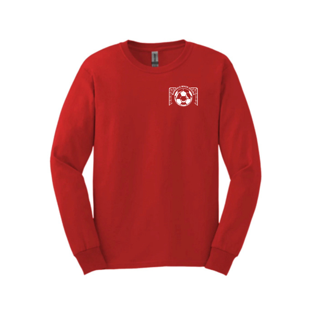 MMS Vinyl Chest Long Sleeve Cotton Tee