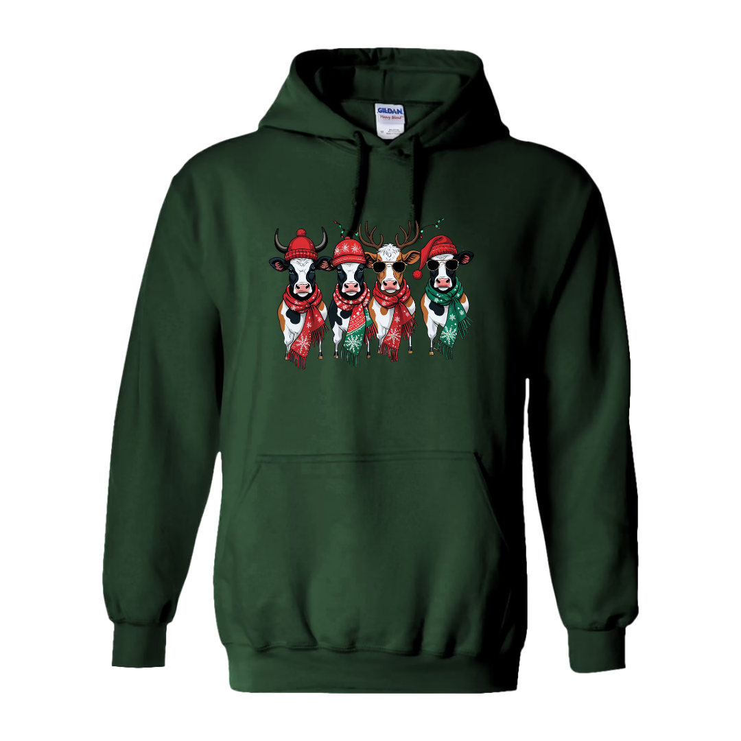Holiday Cows Sweatshirt