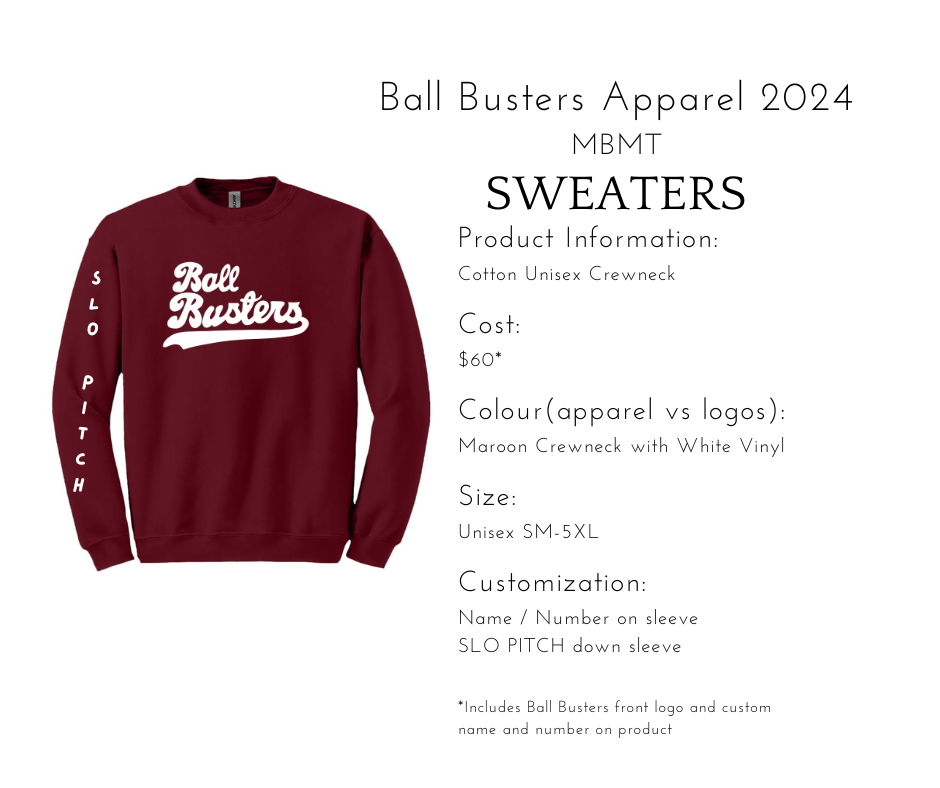Ball Busters Sweaters