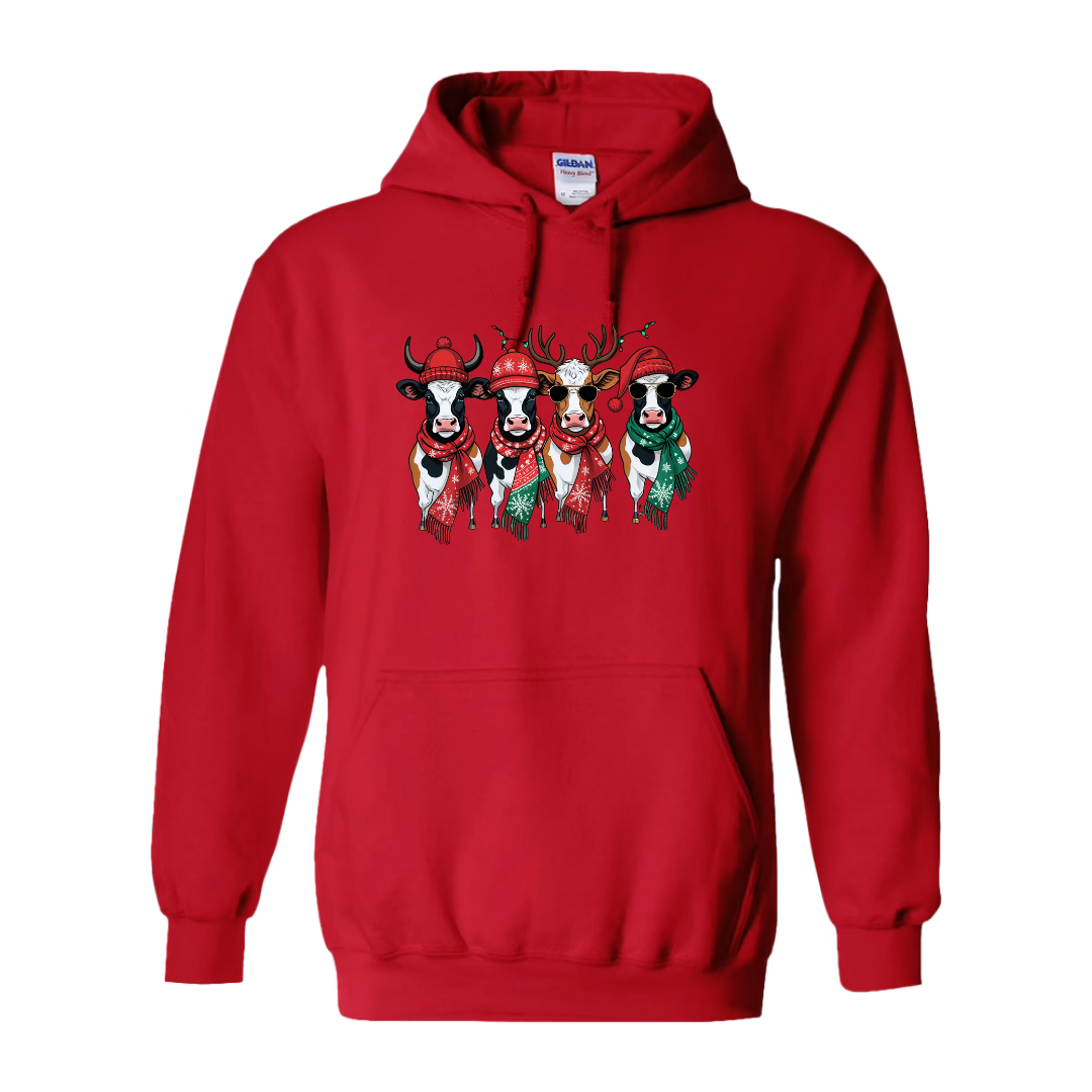 Holiday Cows Sweatshirt
