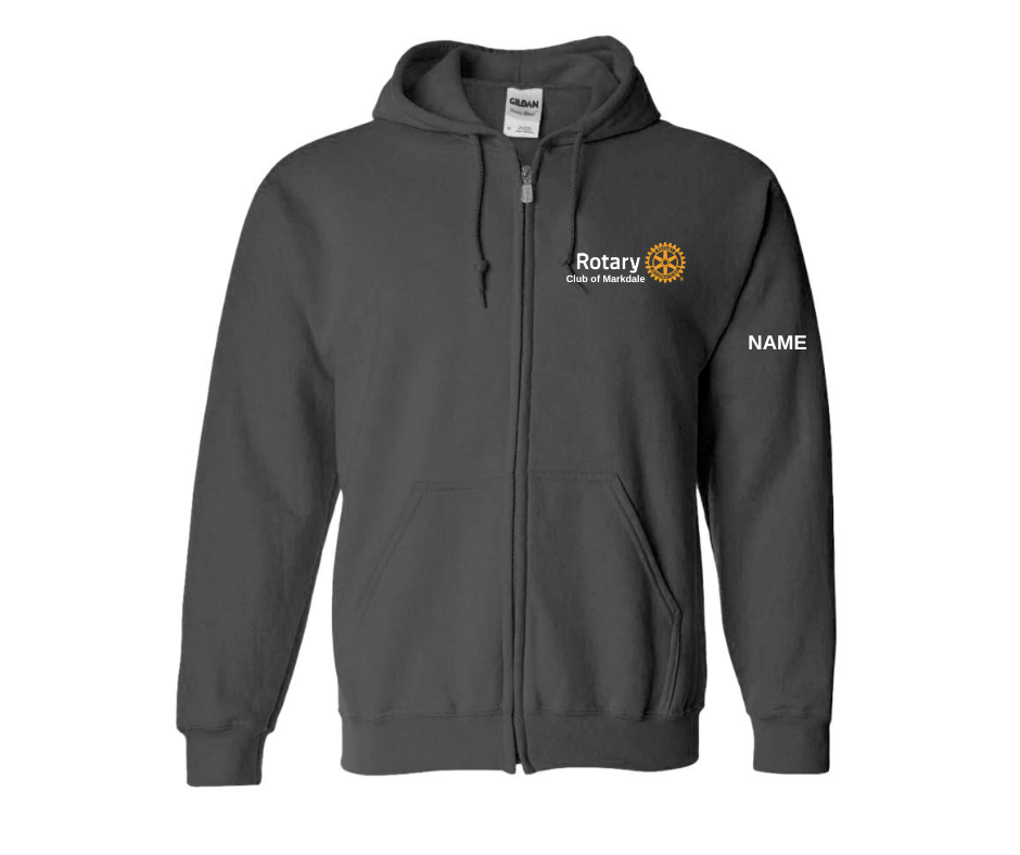 Rotary Club of Markdale Full Zip Hoodie