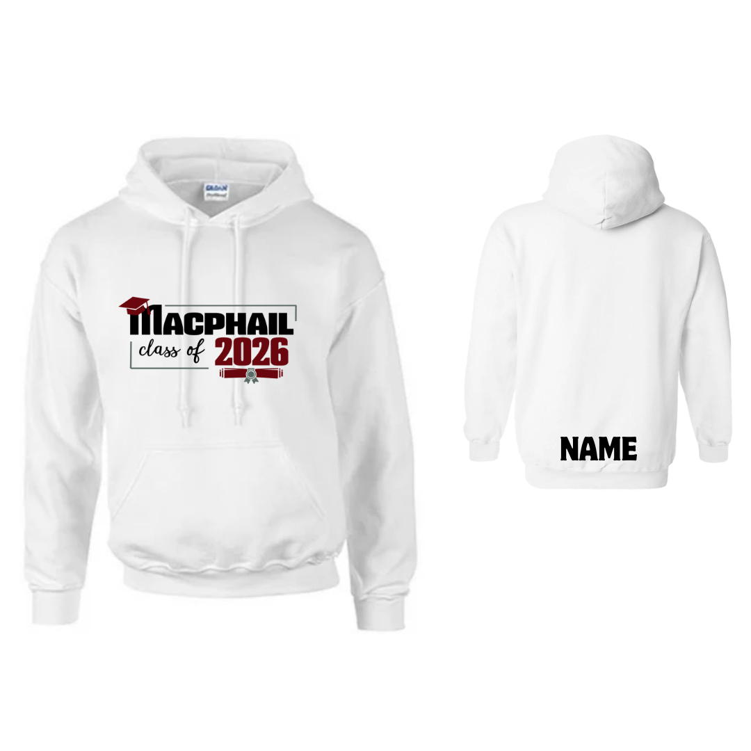 Macphail Class of Twenty 2026 Hoodie