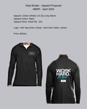 Load image into Gallery viewer, Real Broker 1/4 Zip
