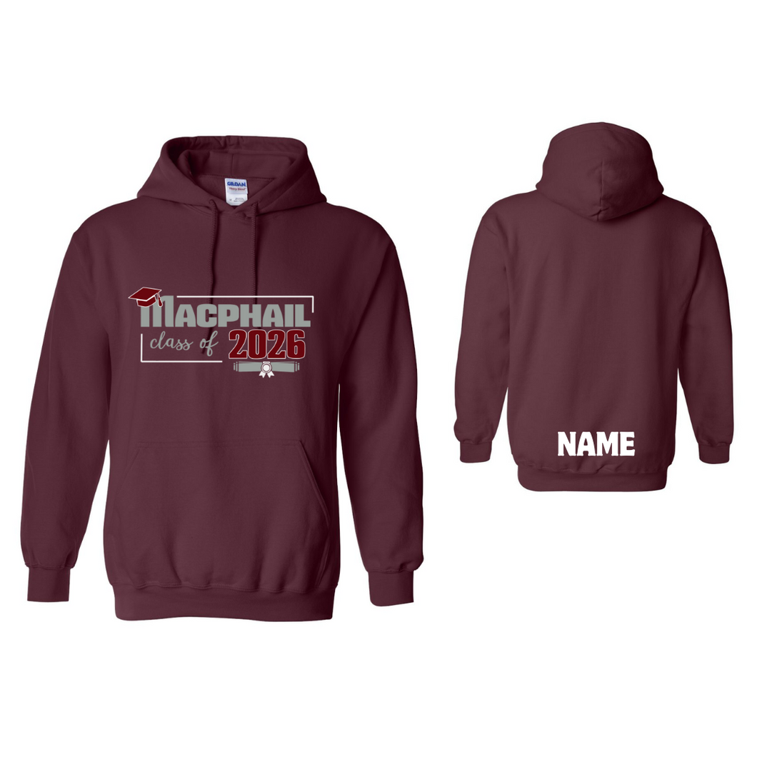 Macphail Class of Twenty 2026 Hoodie