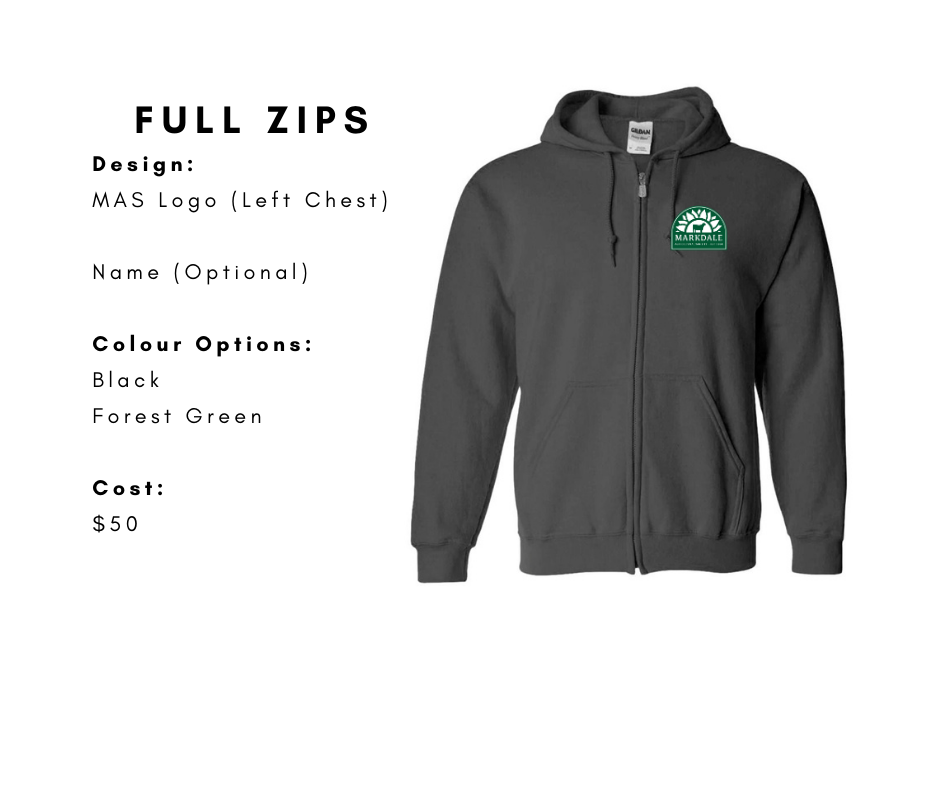 MAS Zip Ups