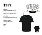 GHSS Girls Rugby Athletic Tee