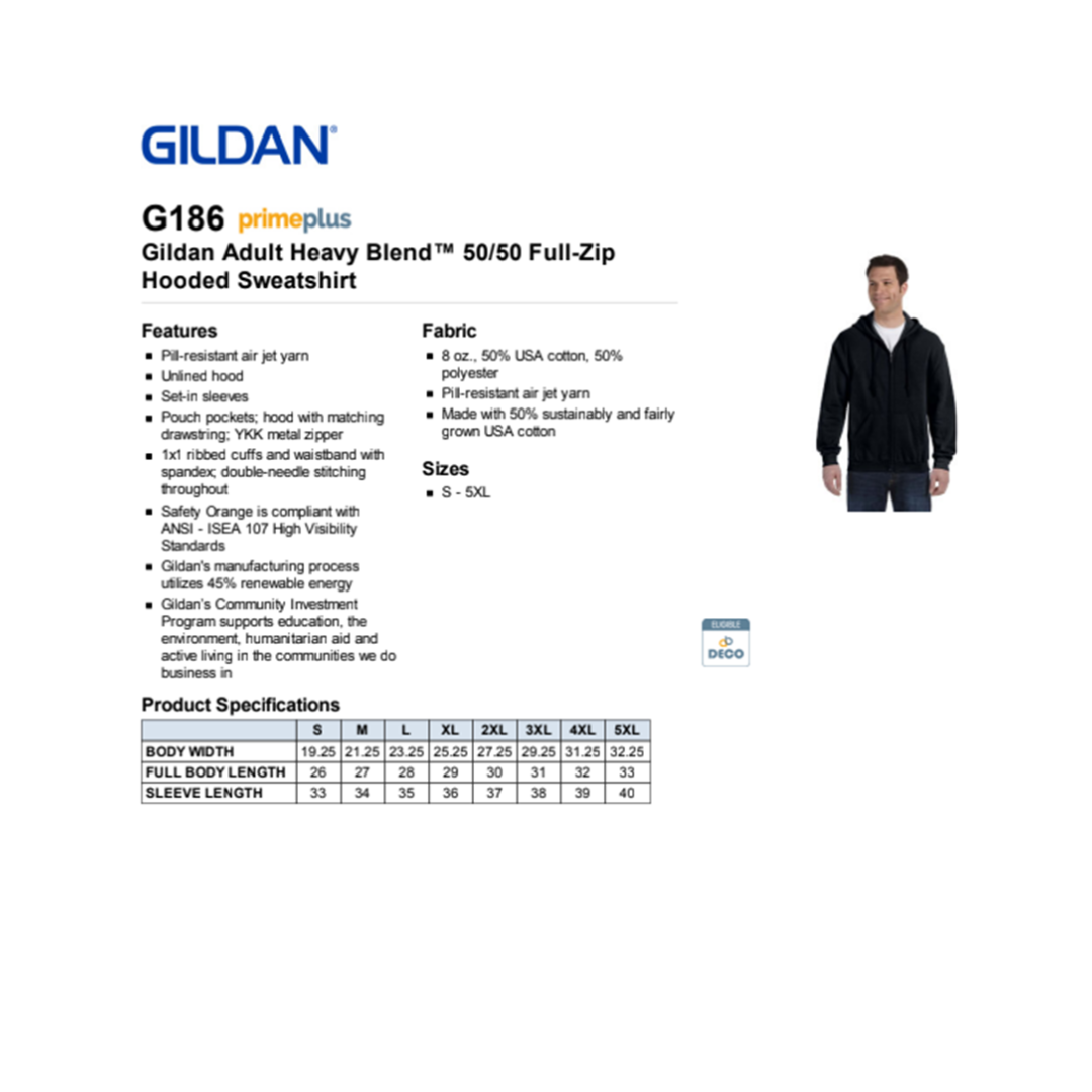 Rotary Club of Markdale Full Zip Hoodie