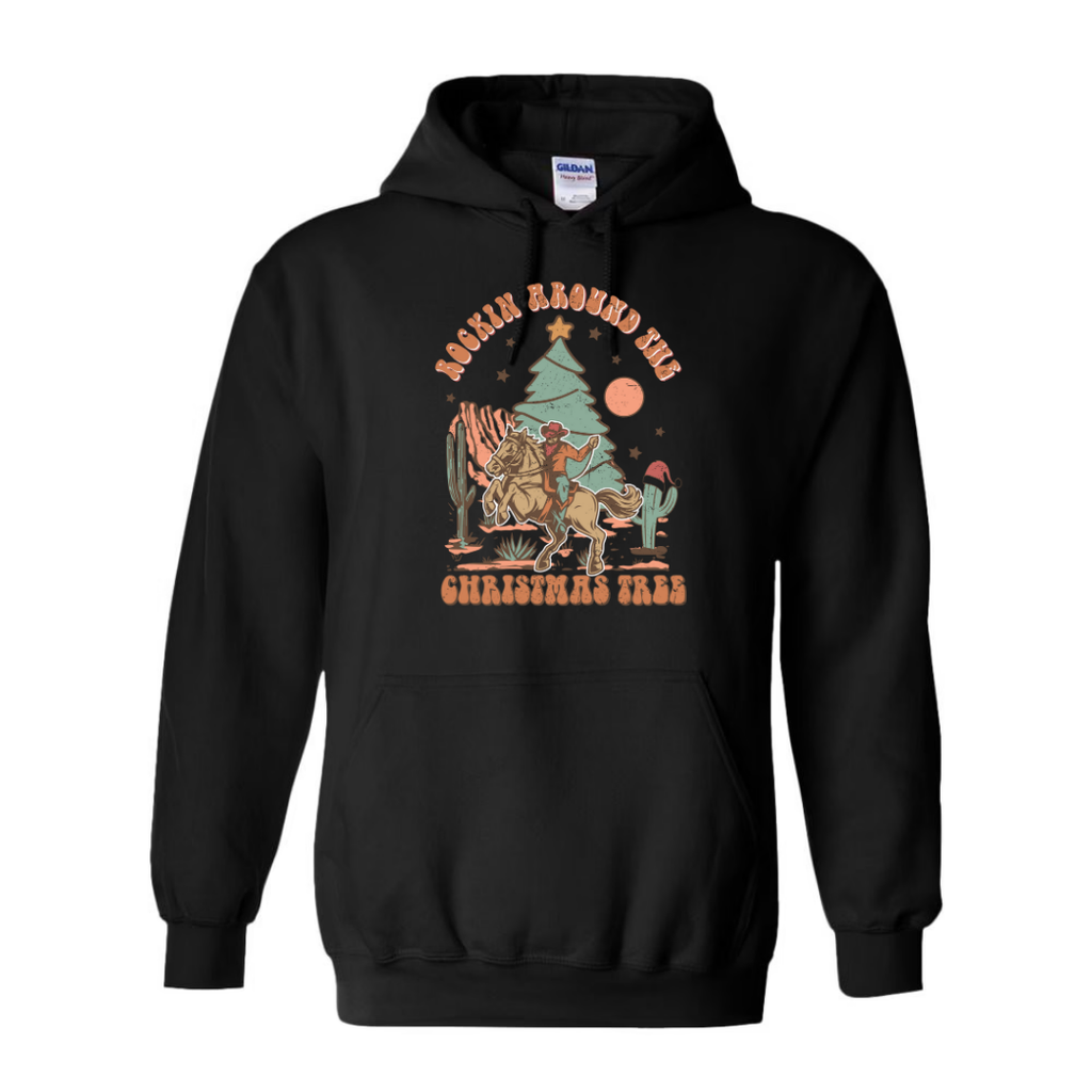 Cowboy Rockin Around Sweatshirt