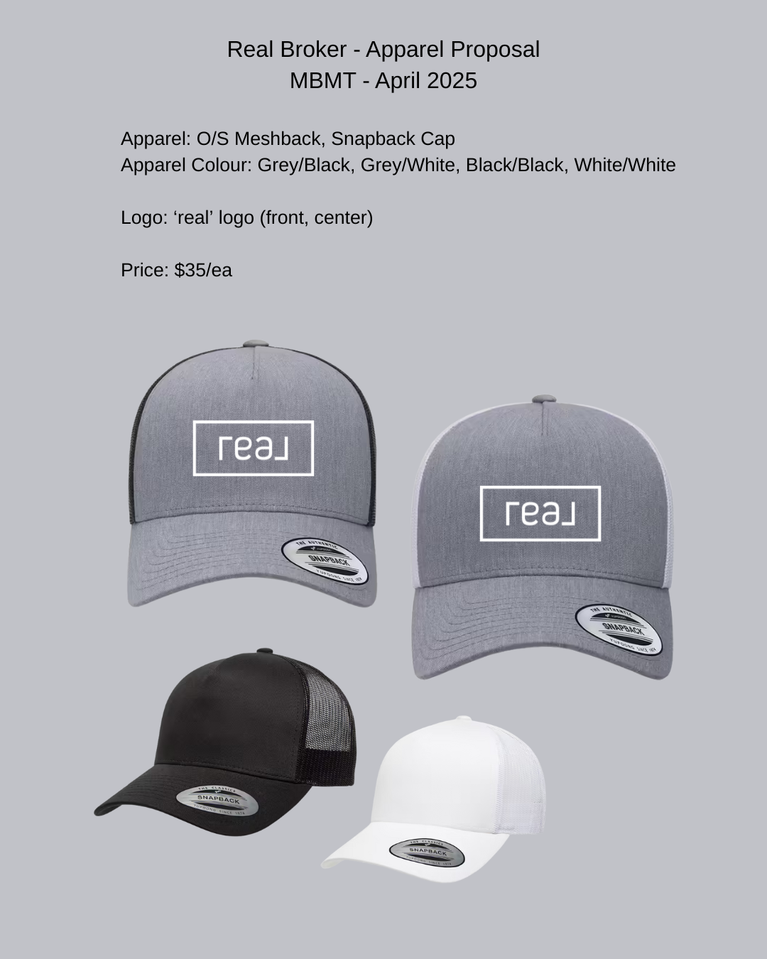 Real Broker Cap