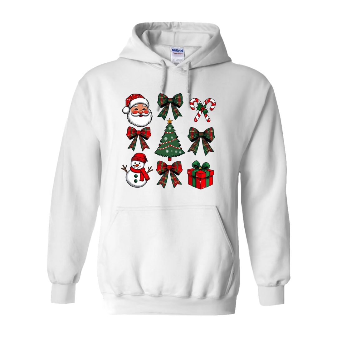 Santa-Bow-Tree Sweatshirt