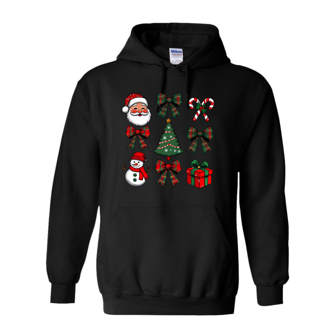 Santa-Bow-Tree Sweatshirt