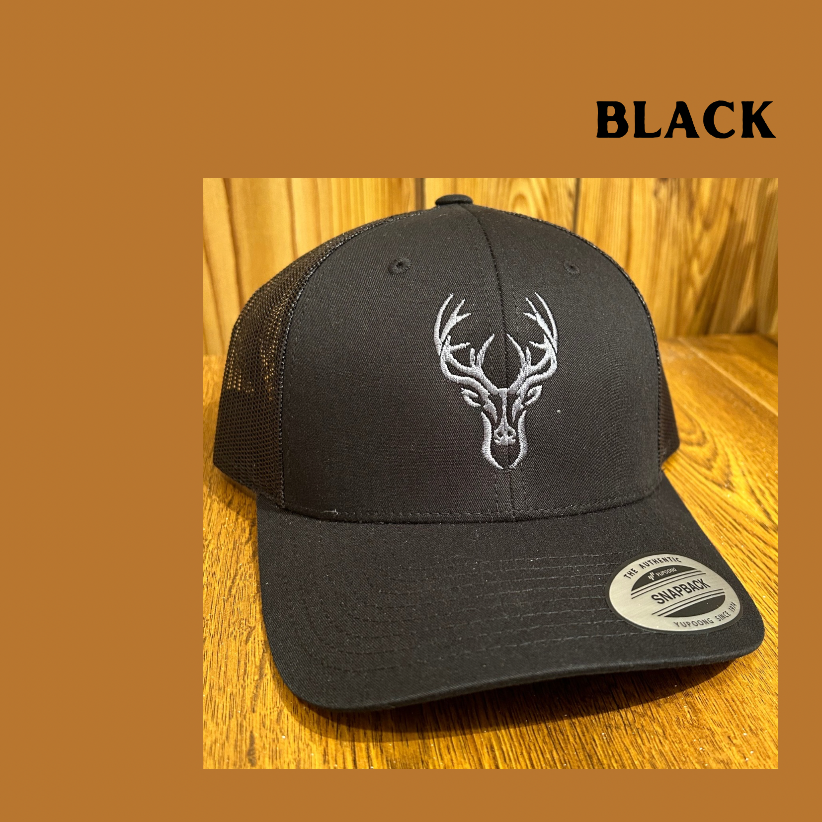Deer Embroidery Caps