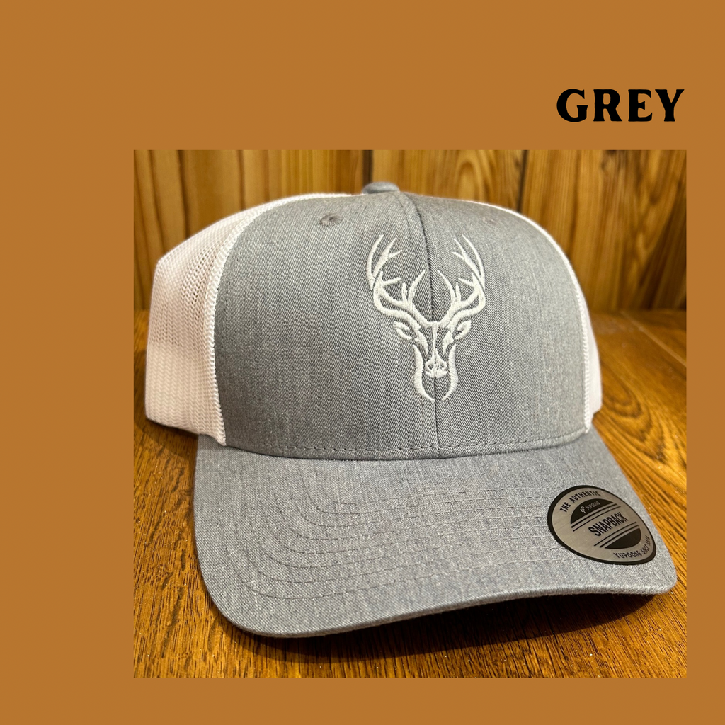 Deer Embroidery Caps