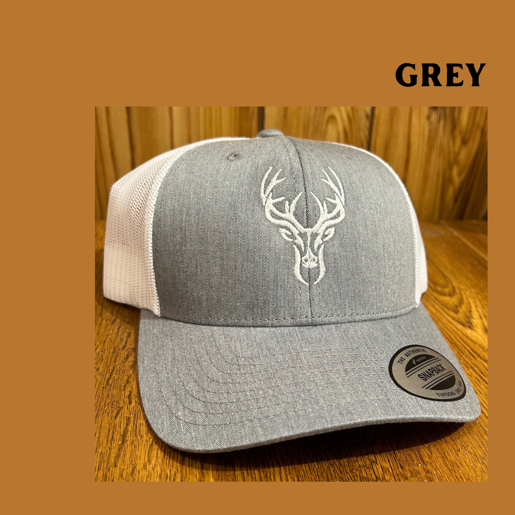 Deer Embroidery Caps