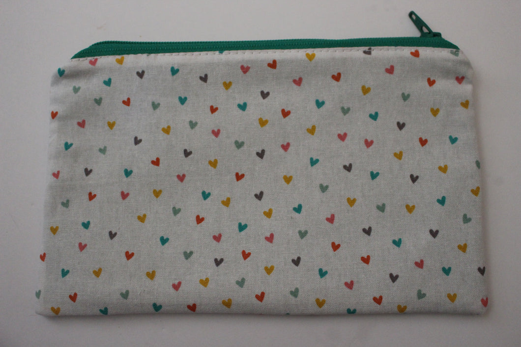 Multi Soft Hearts Pouch