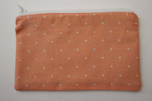 Load image into Gallery viewer, Yellow Plaid/Pink Dots Pouch
