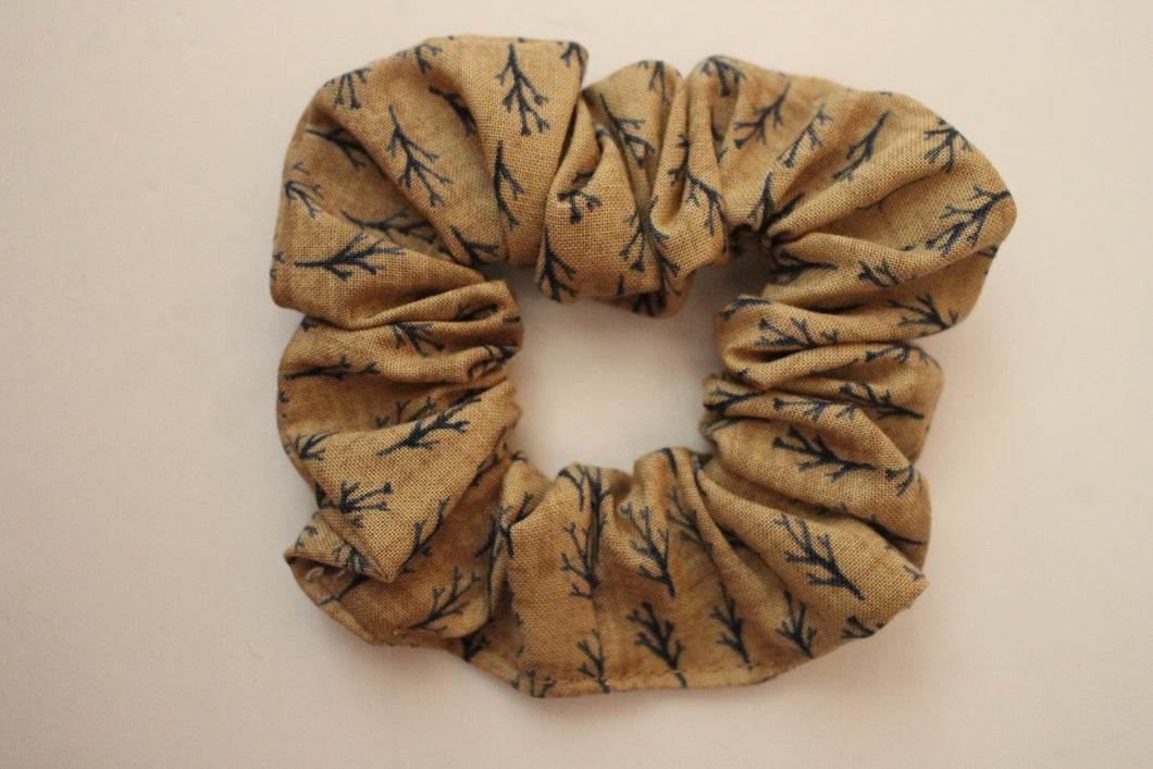 Tan Scrunchie