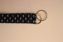 Load image into Gallery viewer, Navy Rainbow Wristlet
