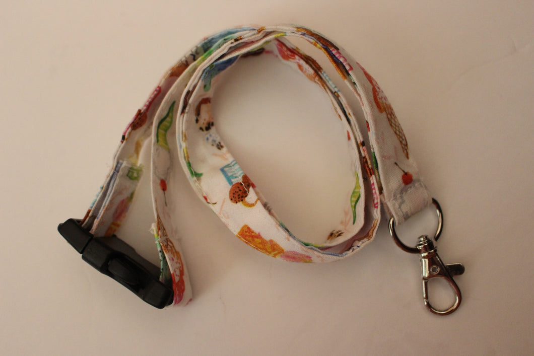 Ice Cream Lanyard