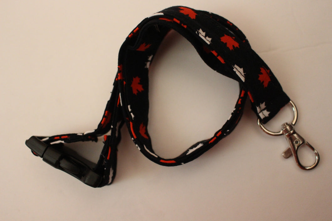 Canada Leaves Lanyard