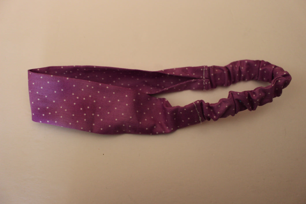 Pink dots Headband