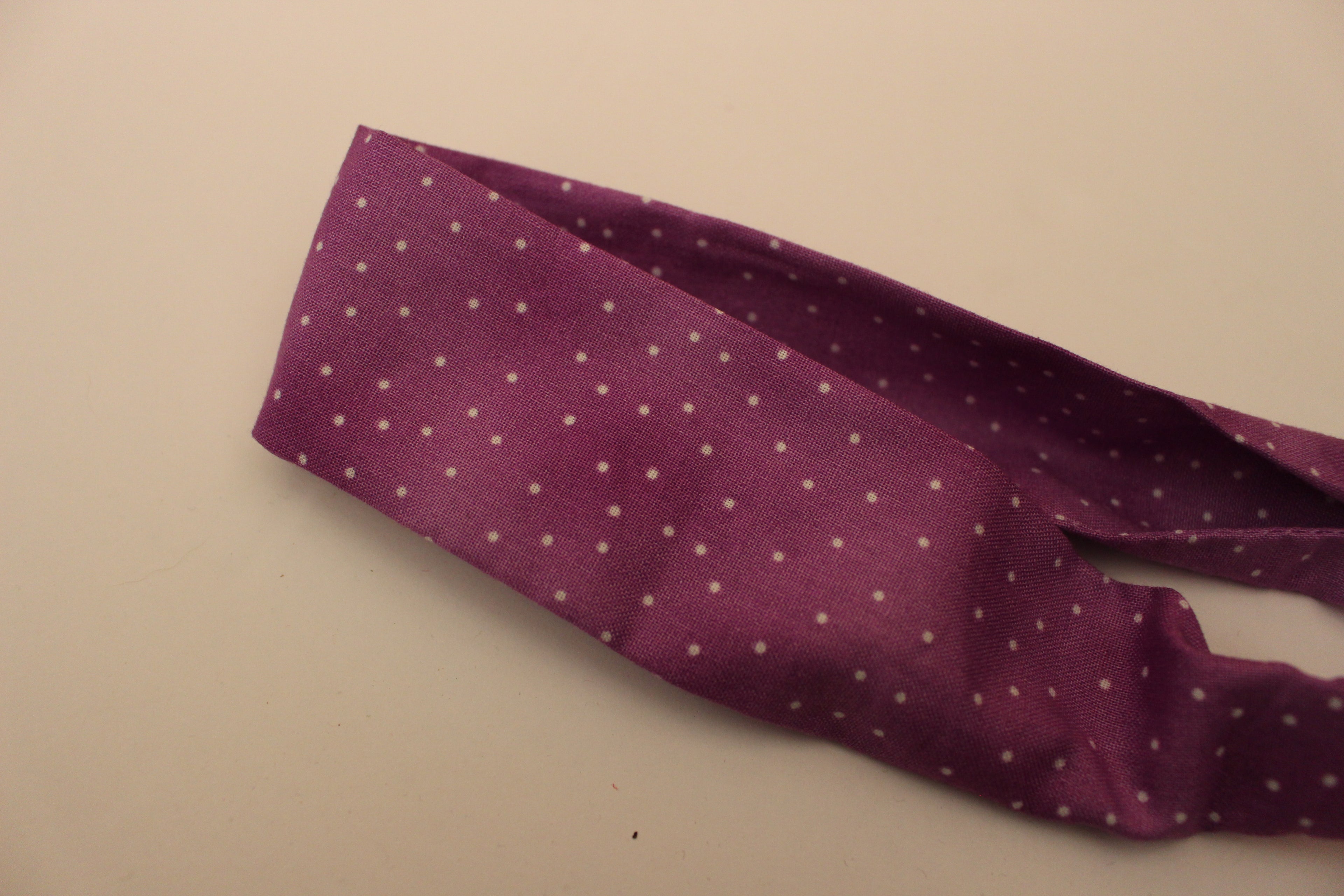 Pink dots Headband