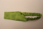 Light Green dots Headband