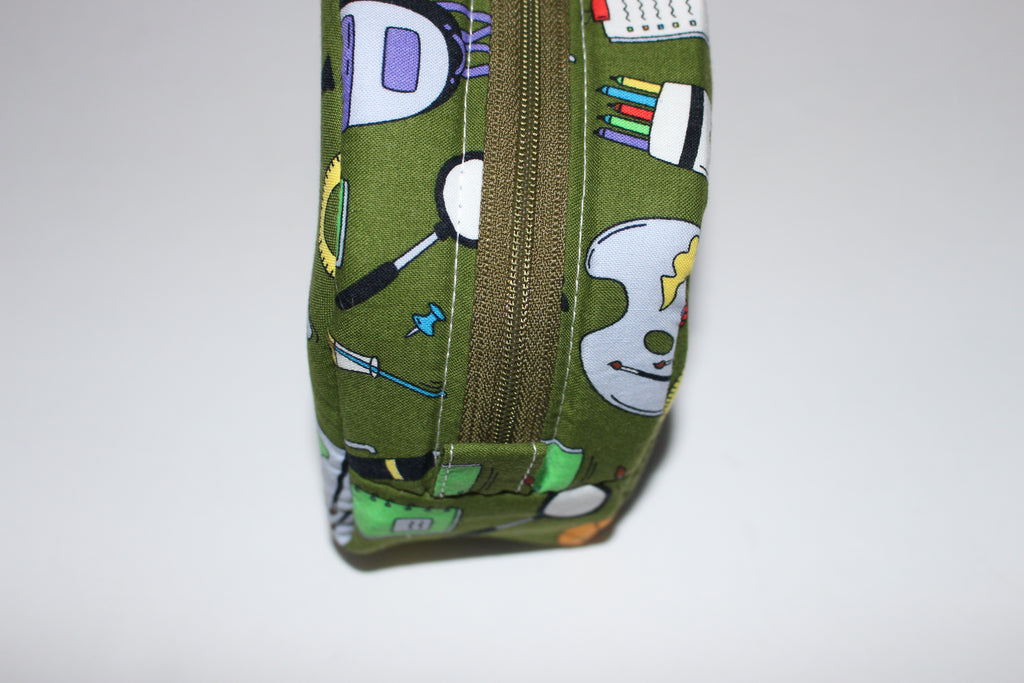 Green School Pencil Case
