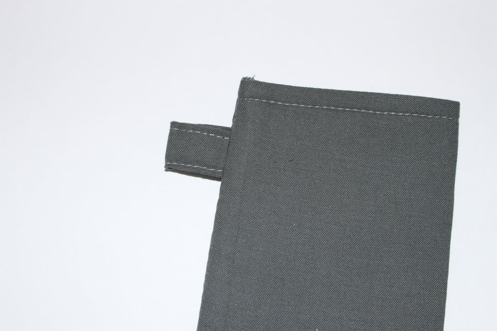 Plain Grey Sunglass Case