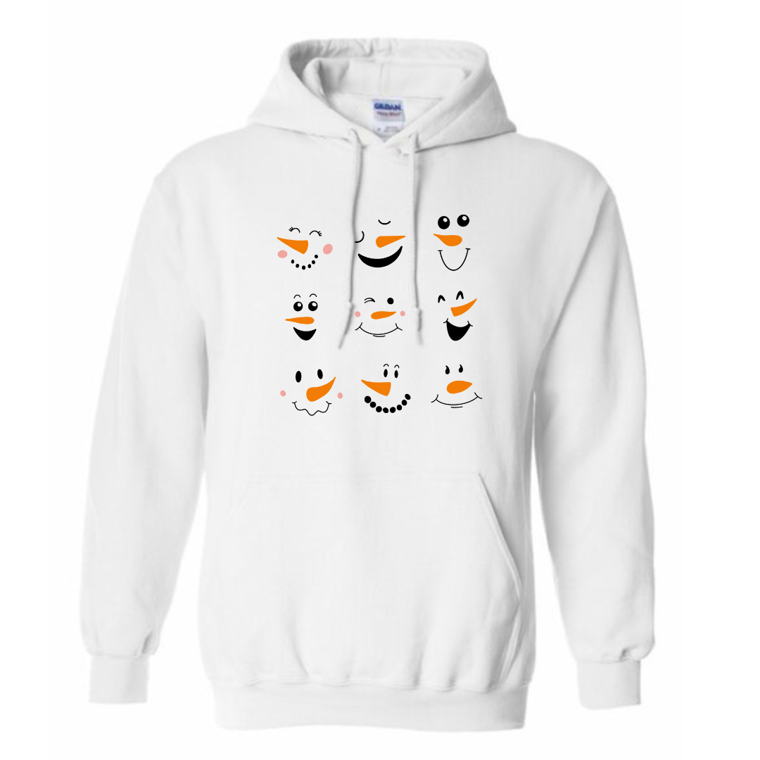 Snowmen Faces Sweater