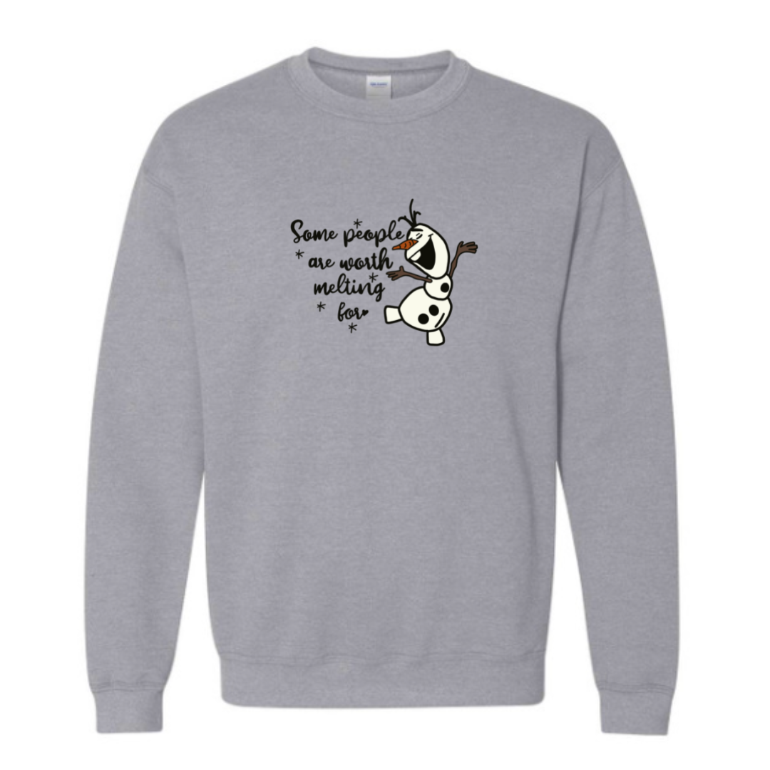 Melting for Olaf Sweater