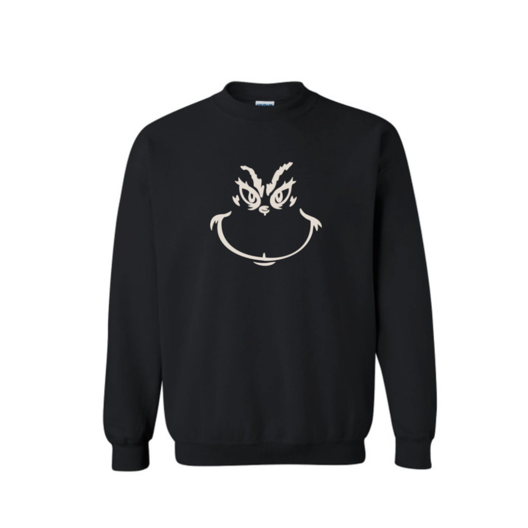 Grinch Faces Sweater