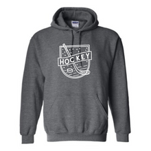 Load image into Gallery viewer, Hockey crest Hoodie
