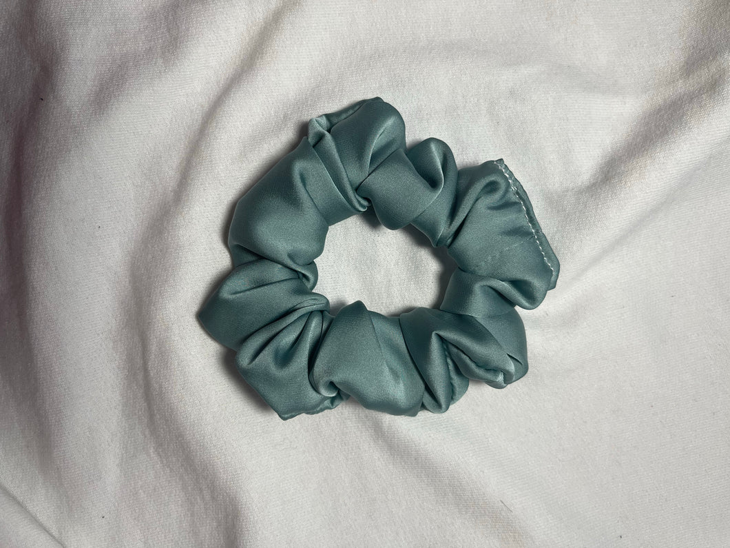 Sage Silk Srunchie