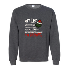 Load image into Gallery viewer, Grinch Day Sweater
