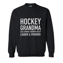 Load image into Gallery viewer, Hockey GRANDMA sweater
