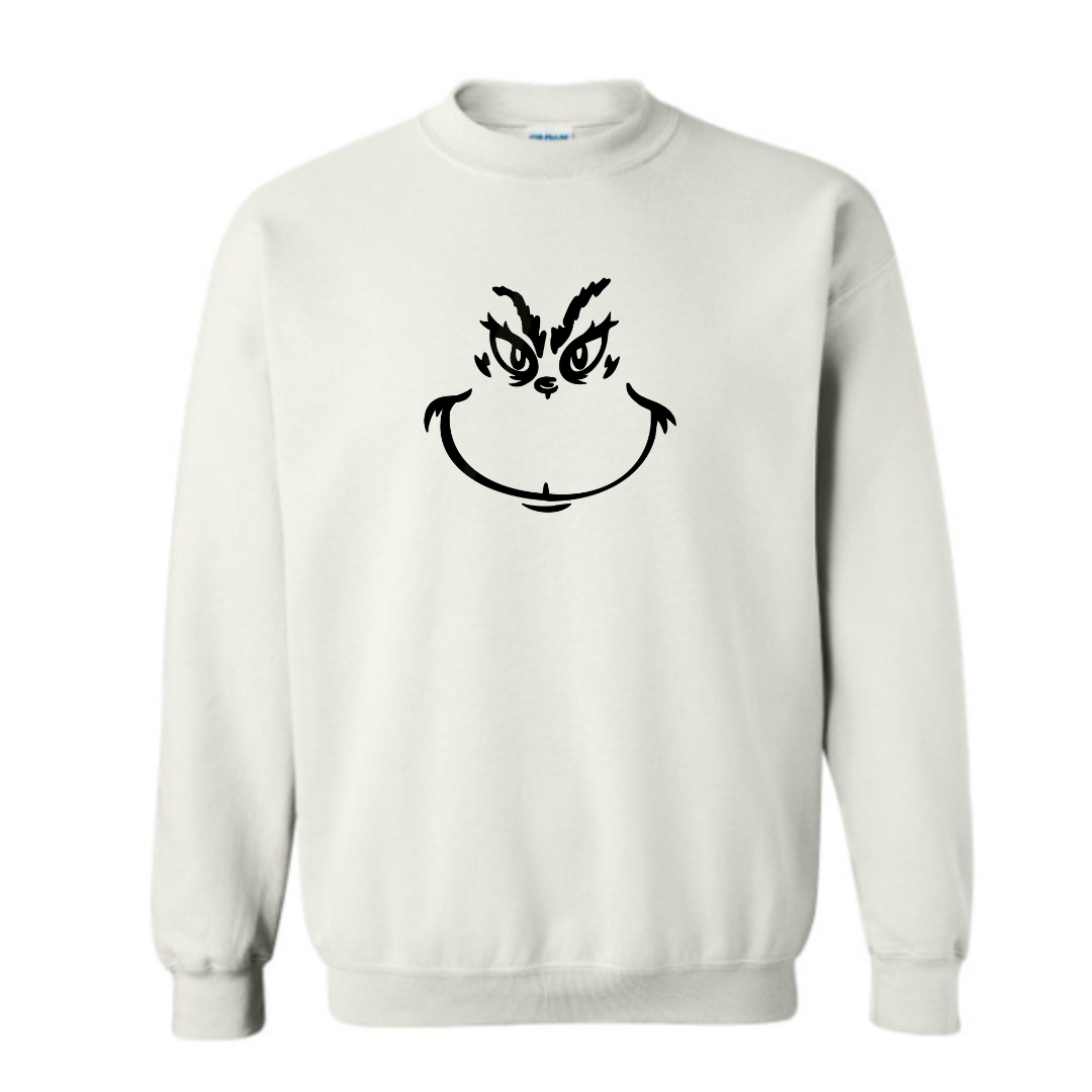 Grinch Faces Sweater