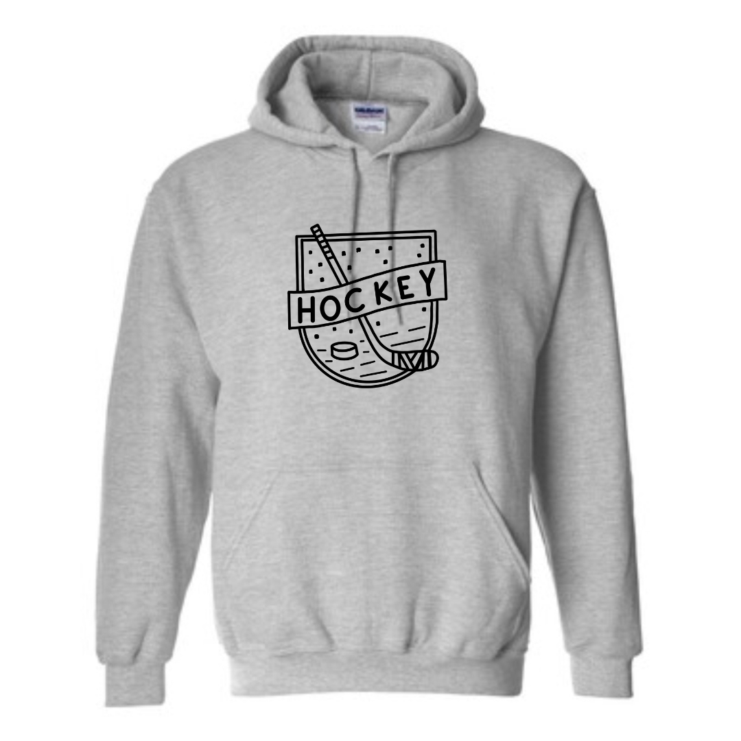 Hockey crest Hoodie