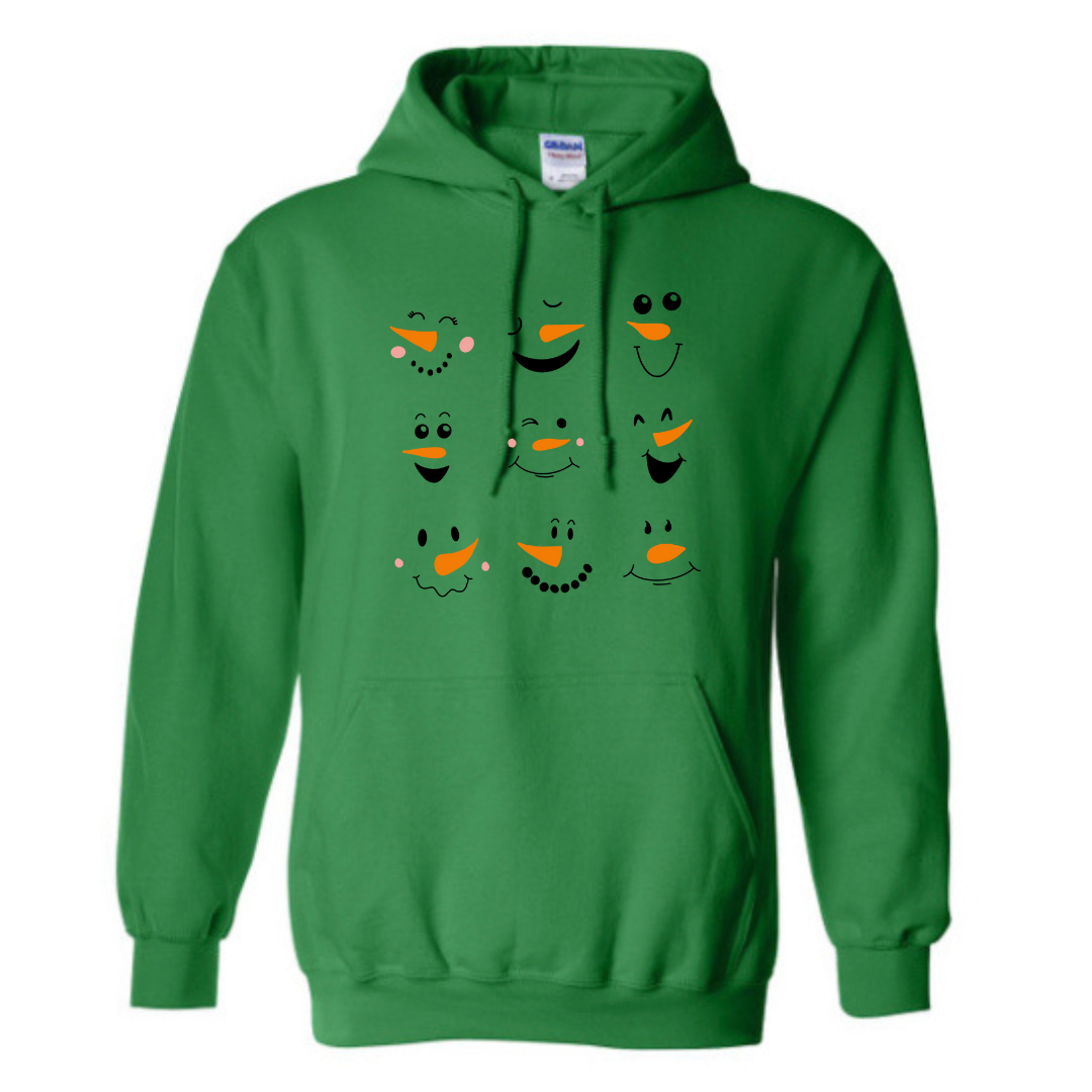 Snowmen Faces Sweater