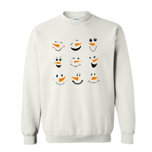 Load image into Gallery viewer, Snowmen Faces Sweater
