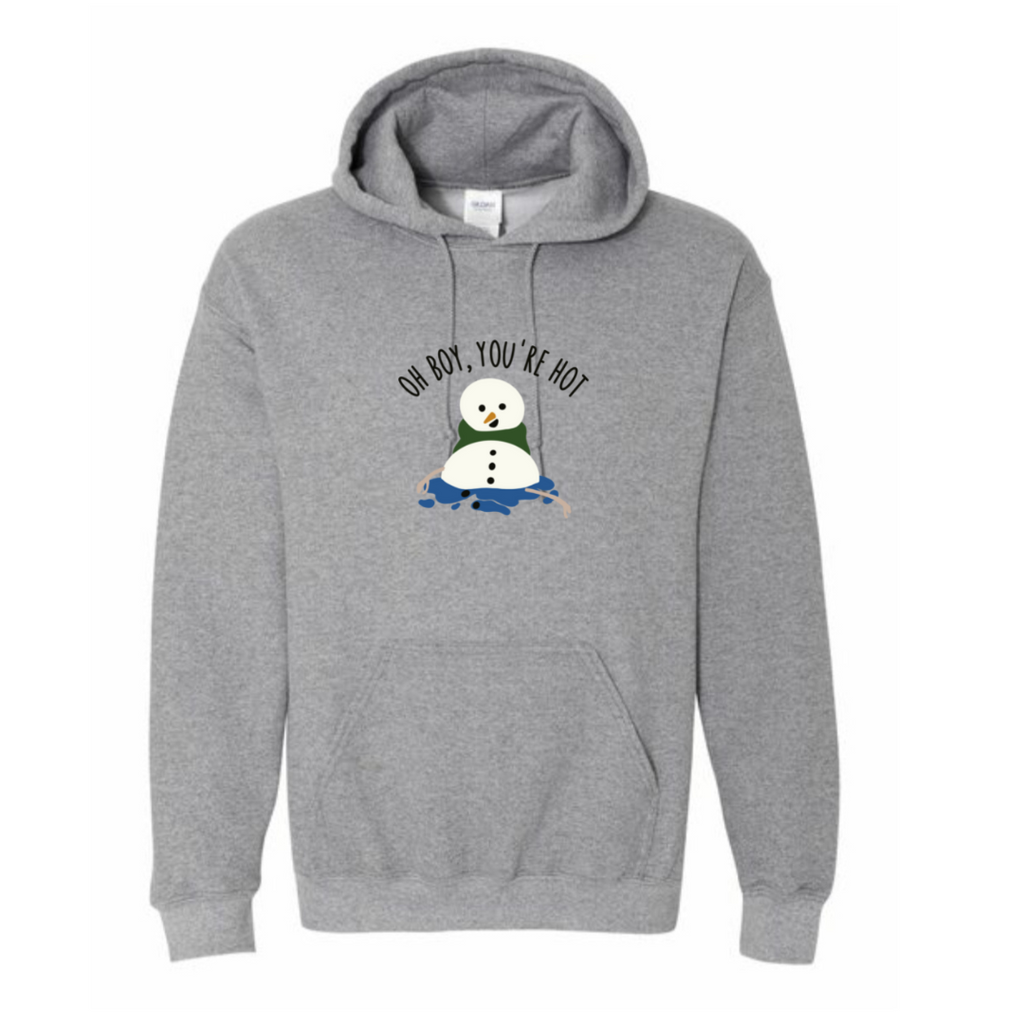 Oh boy, you’re hot Snowman Sweater