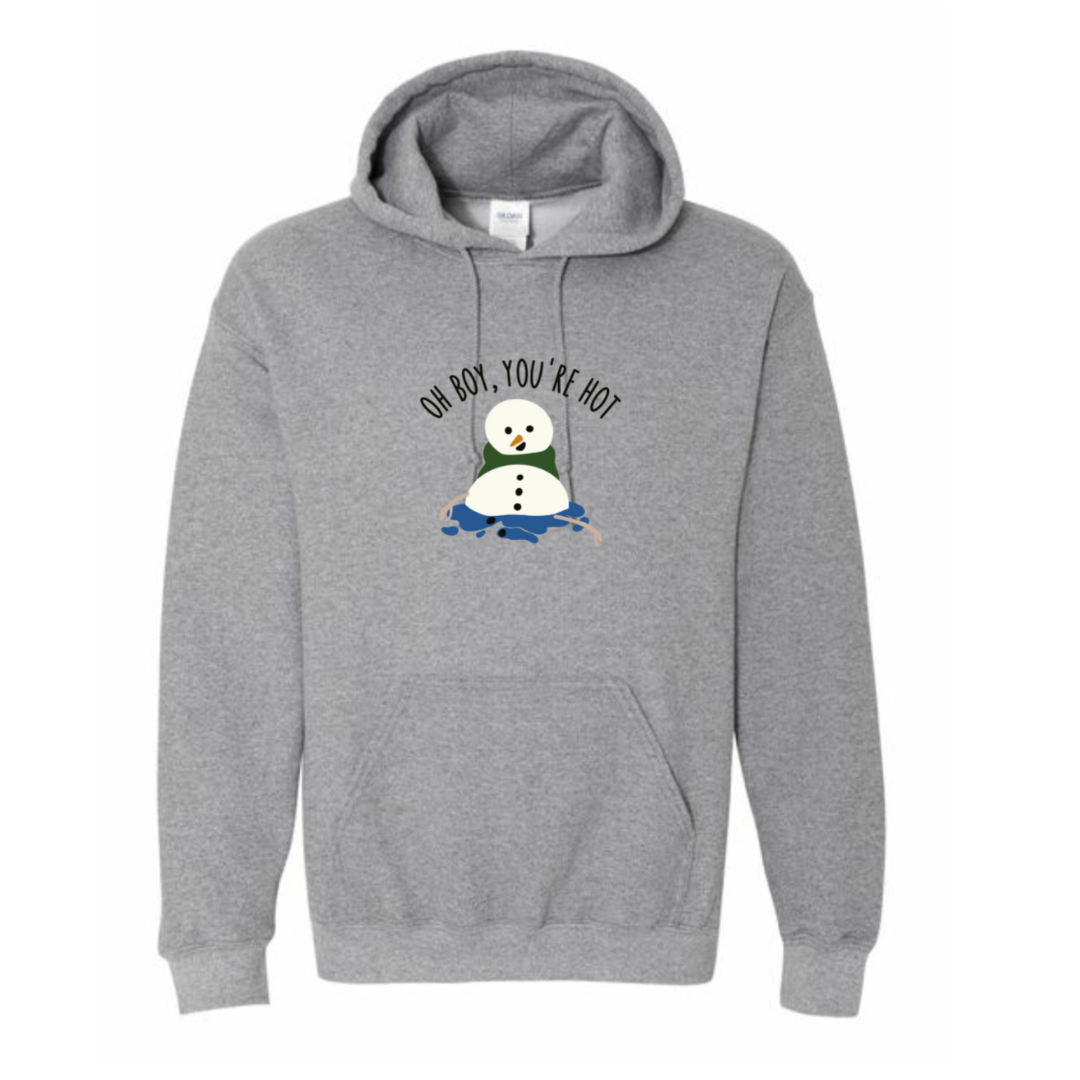 Oh boy, you’re hot Snowman Sweater