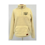 MMS Embroidery Chest 1/4 Zip Sherpa sweatshirt