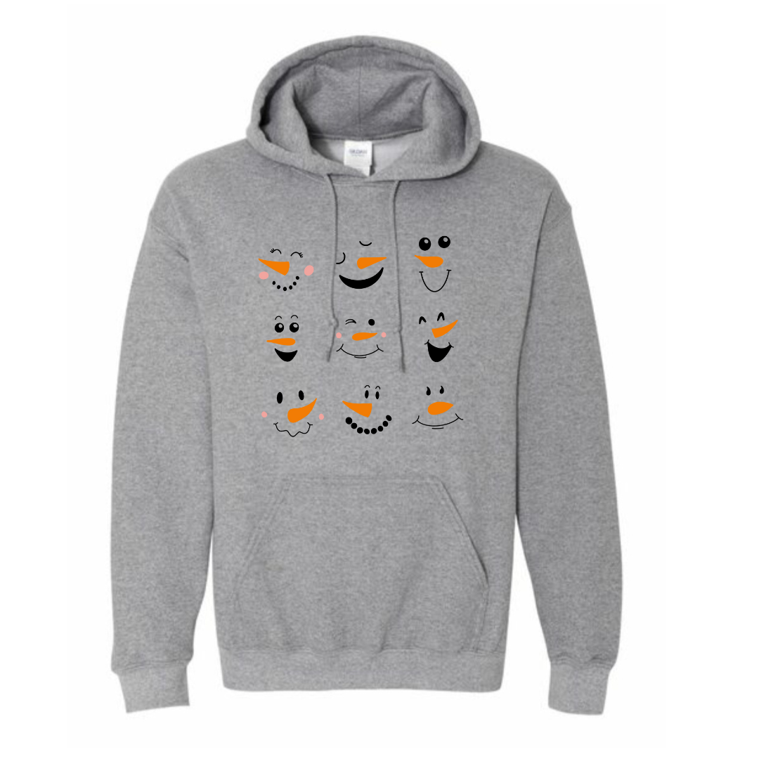 Snowmen Faces Sweater