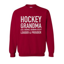 Load image into Gallery viewer, Hockey GRANDMA sweater
