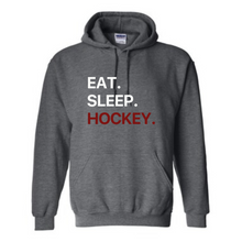 Load image into Gallery viewer, Eat Sleep Hockey Hoodie
