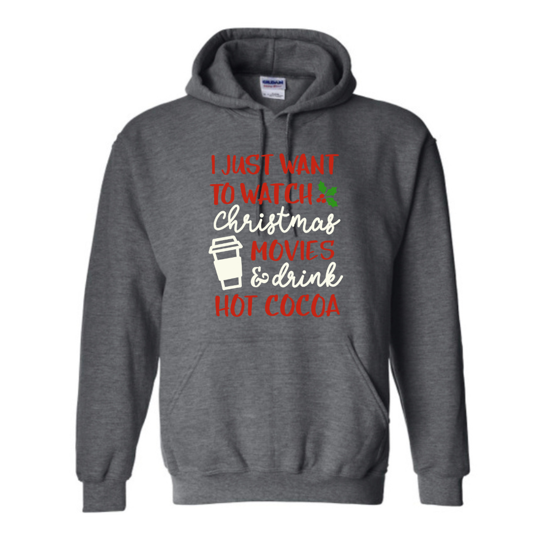 Watch movies and drink hot cocoa Sweater