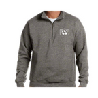 MMS Embroidery Chest 1/4 Zip Crewneck