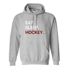 Load image into Gallery viewer, Eat Sleep Hockey Hoodie
